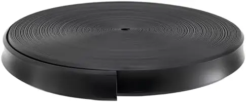 

Виниловая вставка RecPro 1 дюйм для отделки крыш RV - УФ-защита, черная, рулон 100 футов