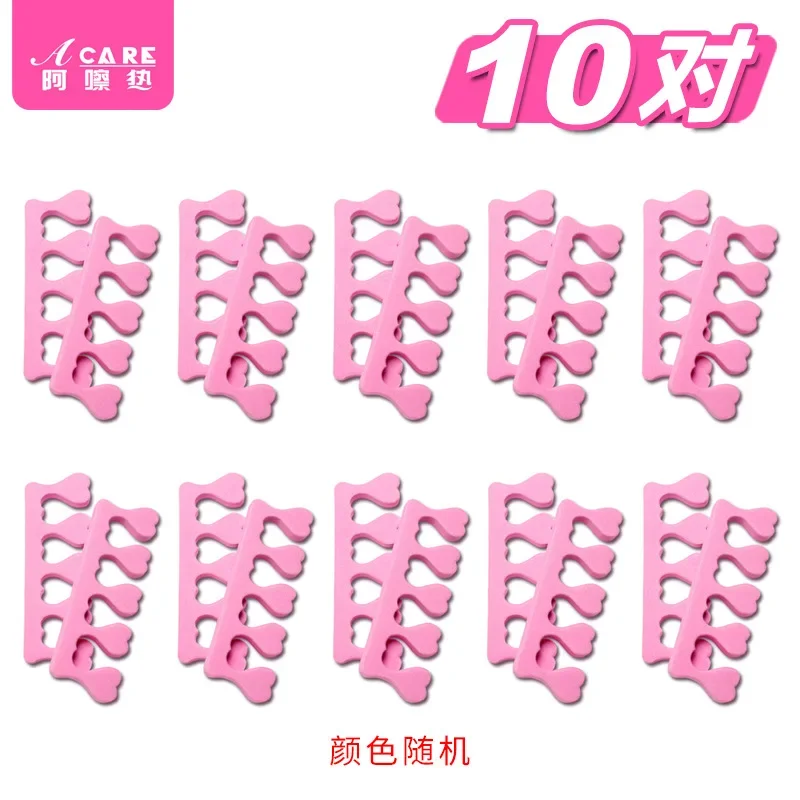 DX01/Toe separator/A1PQ0-ฟองน้ําซิลิโคนเล็บใช้เล็บอุปกรณ์นิ้วมือแยกผ้าฝ้ายเสริมเล็บ P