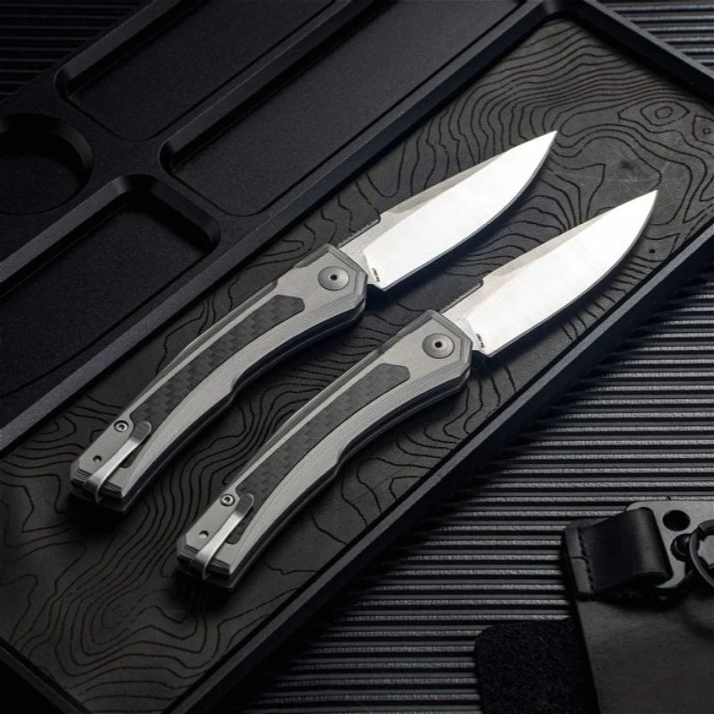 

Folding Pocket Outdoor Camping Survival Knife Tactical Hiking 9CR13MOV Blade Portable Utility Fruit Self-defense Knives EDC Tool