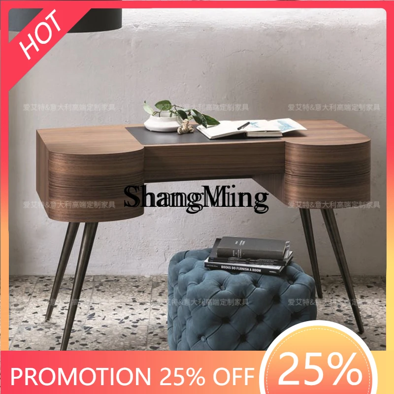 

CL wood writing desk bedroom dresser modern light luxury computer desk