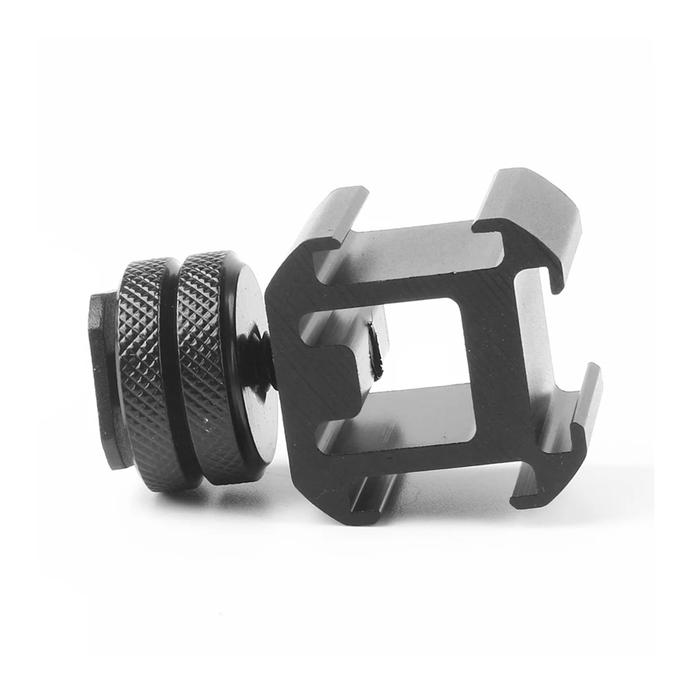 Kamera Blitzschuh Halterung Kamera Blitzschuh Verlängerung Halterung 1/4 Zoll Schraube Auf-Kamera Mount Adapter für LED Video Licht Mikrofon Monitor