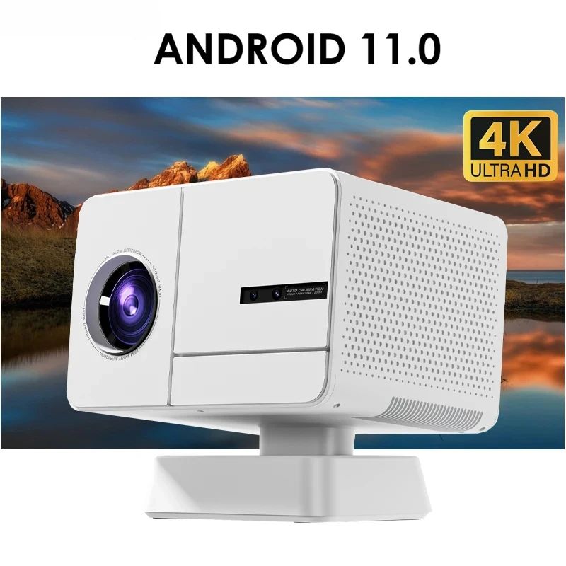 

Новый умный проектор P50 Global с Android 11, 4K, Wi-Fi, Bluetooth, электрической фокусировкой, 1080P, для домашнего кинотеатра и портативного использования на открытом воздухе