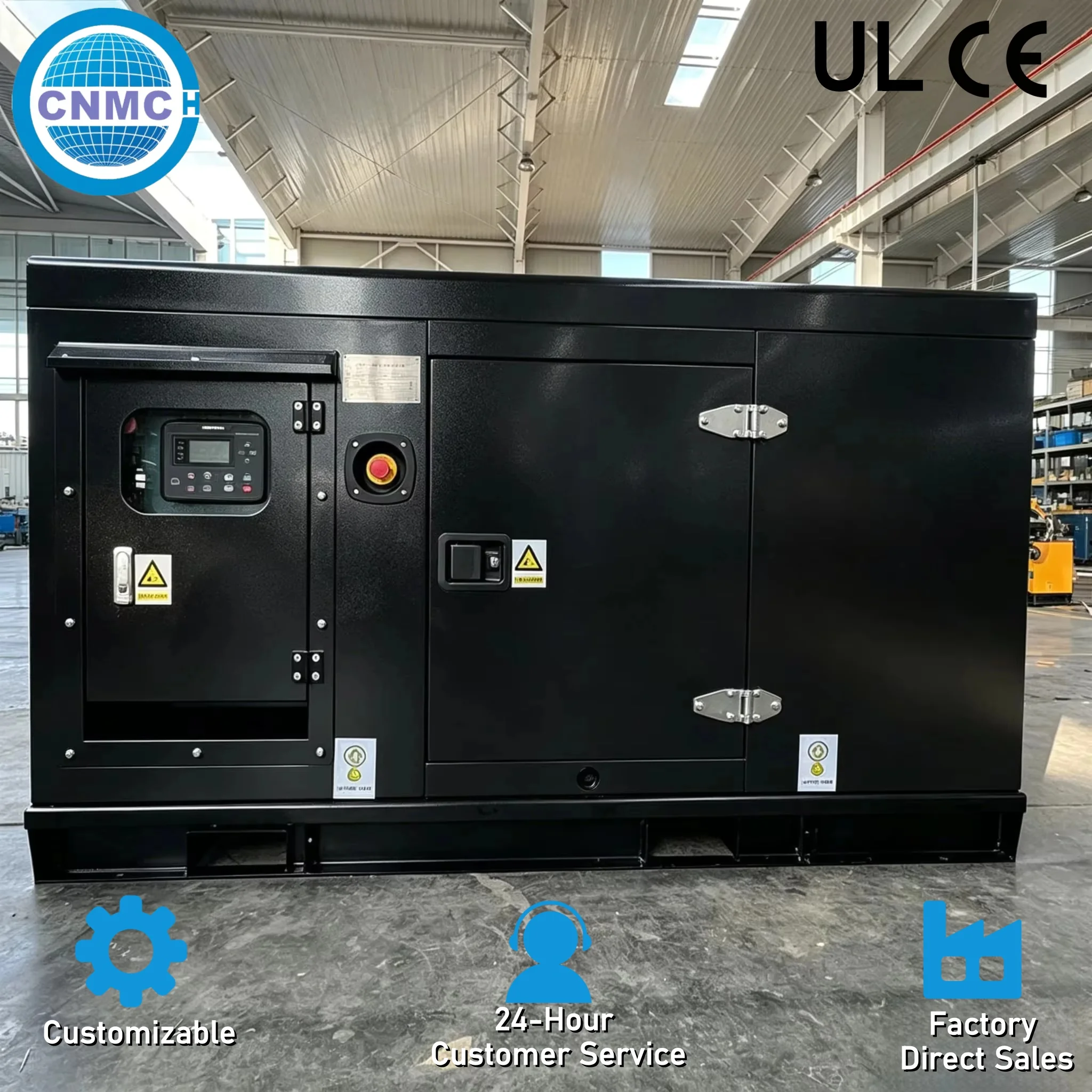 Generator Diesel 24KVA 40KVA 64KVA Generator Set 380V 400V Electricity Generator For Factory Emergency Power CE UL Certified
