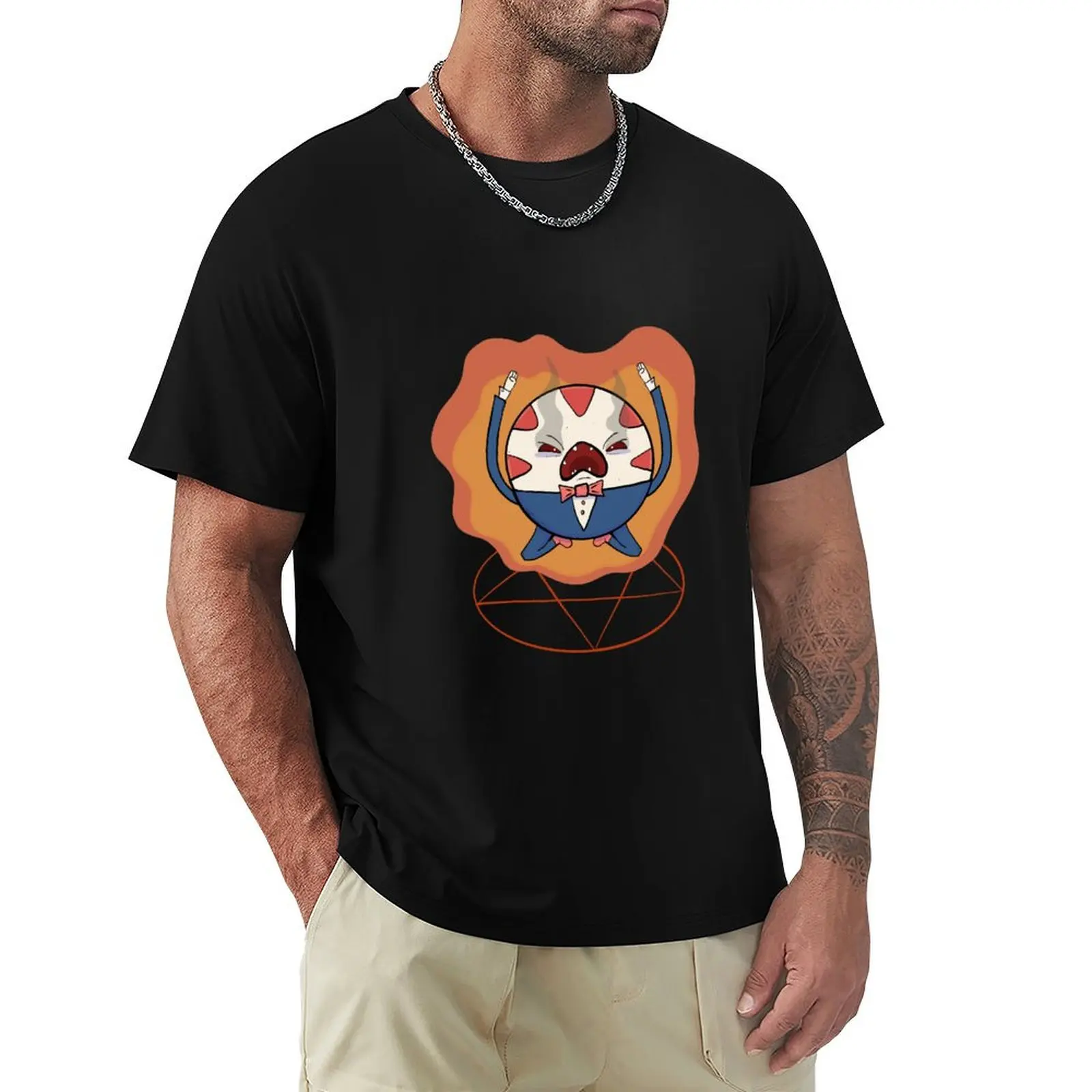 Peppermint Butler T-Shirt Minimalist Plain Crew Neck T-Shirt