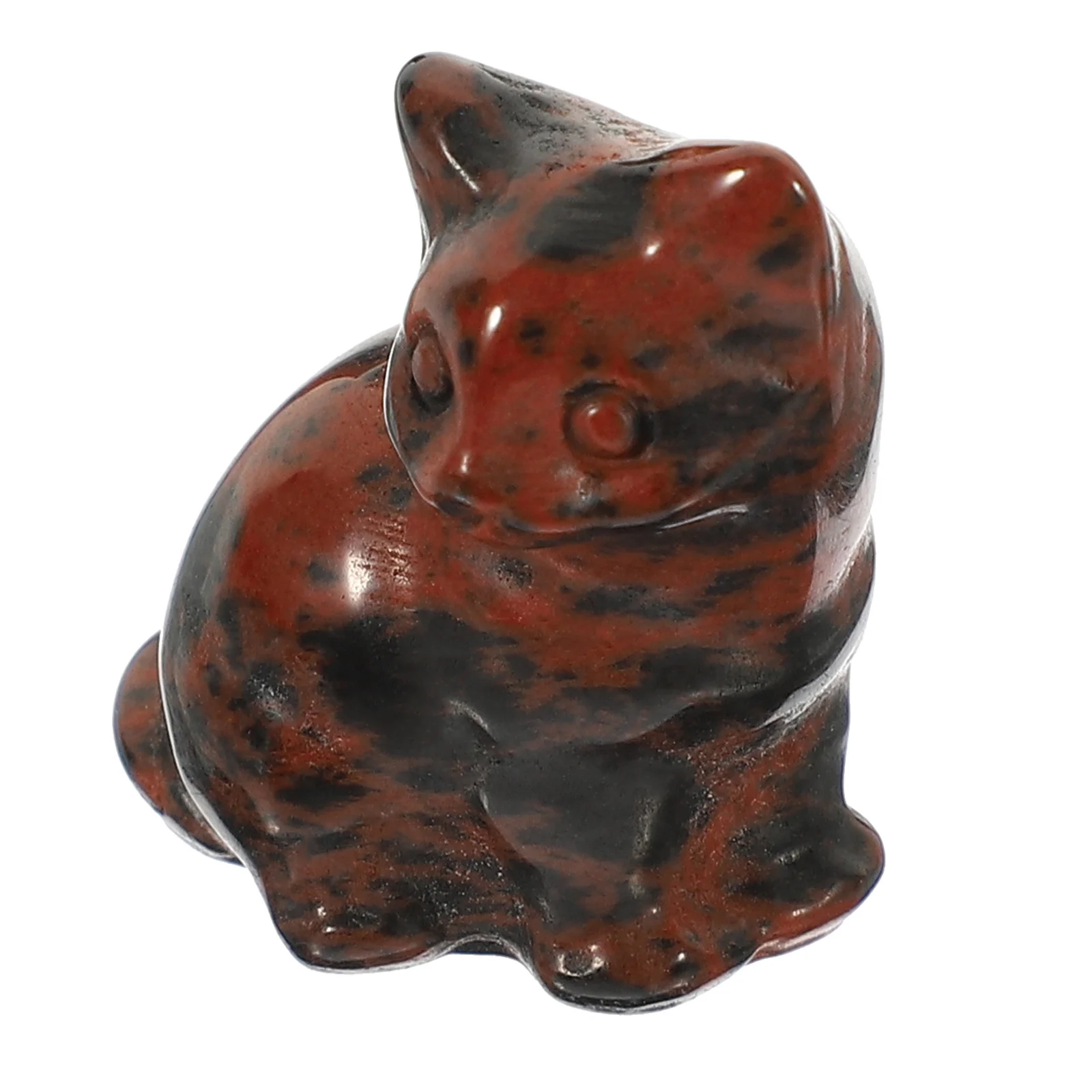 

Small Cat Ornament Crystal Craft Fortune Cat Sculpture Tabletop Desktop Decoration Gift Cartoon Crystal Statue