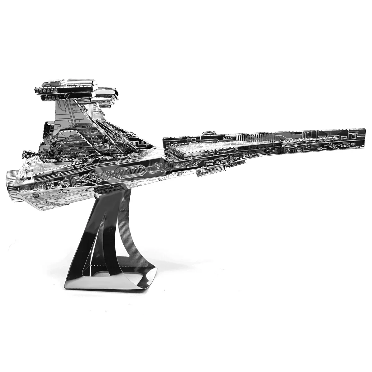 Imperial destroyer 3D Metal Puzzle Building Blocks Kits DIY Mecha for Teens Men Hobbies Toys Great Gifts#