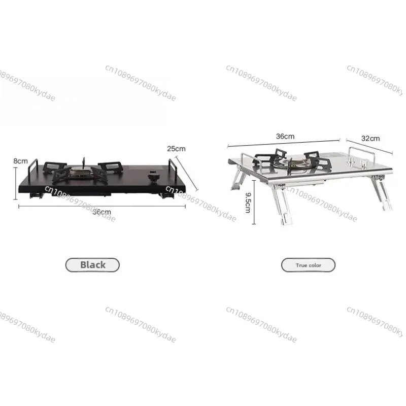 

Портативная складная газовая плита для кемпинга IGT, настольная плита-подставка, походная утварь, маленькая автомобильная газовая плита