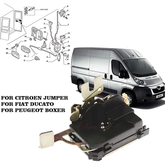 画像の2点セット 車スライドドアローラーガイド Compatible With Citroen For