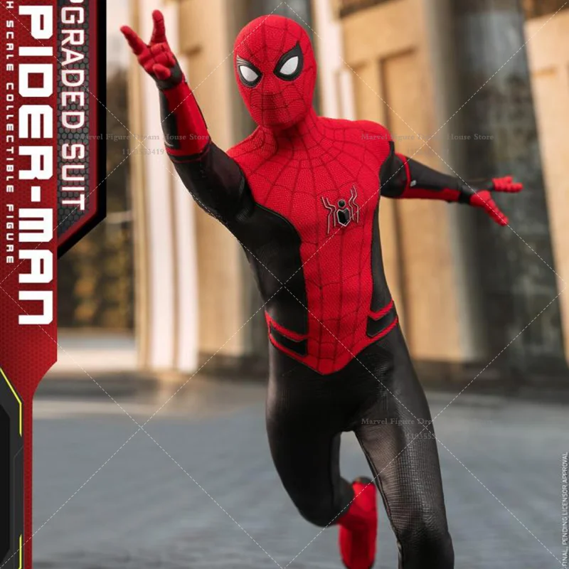 HotToys MMS542 1/6 Scale Marvel Spider-Man Homecoming Peter Parker Teenage Superhero 12-inch Full Set Action Figure Soldier