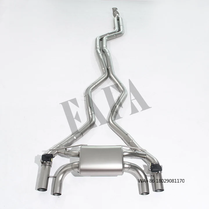 For  X4 3.0T 2.0T F25 G08 G02 2011-2022 Downpipe Exhaust System with Sound Addition