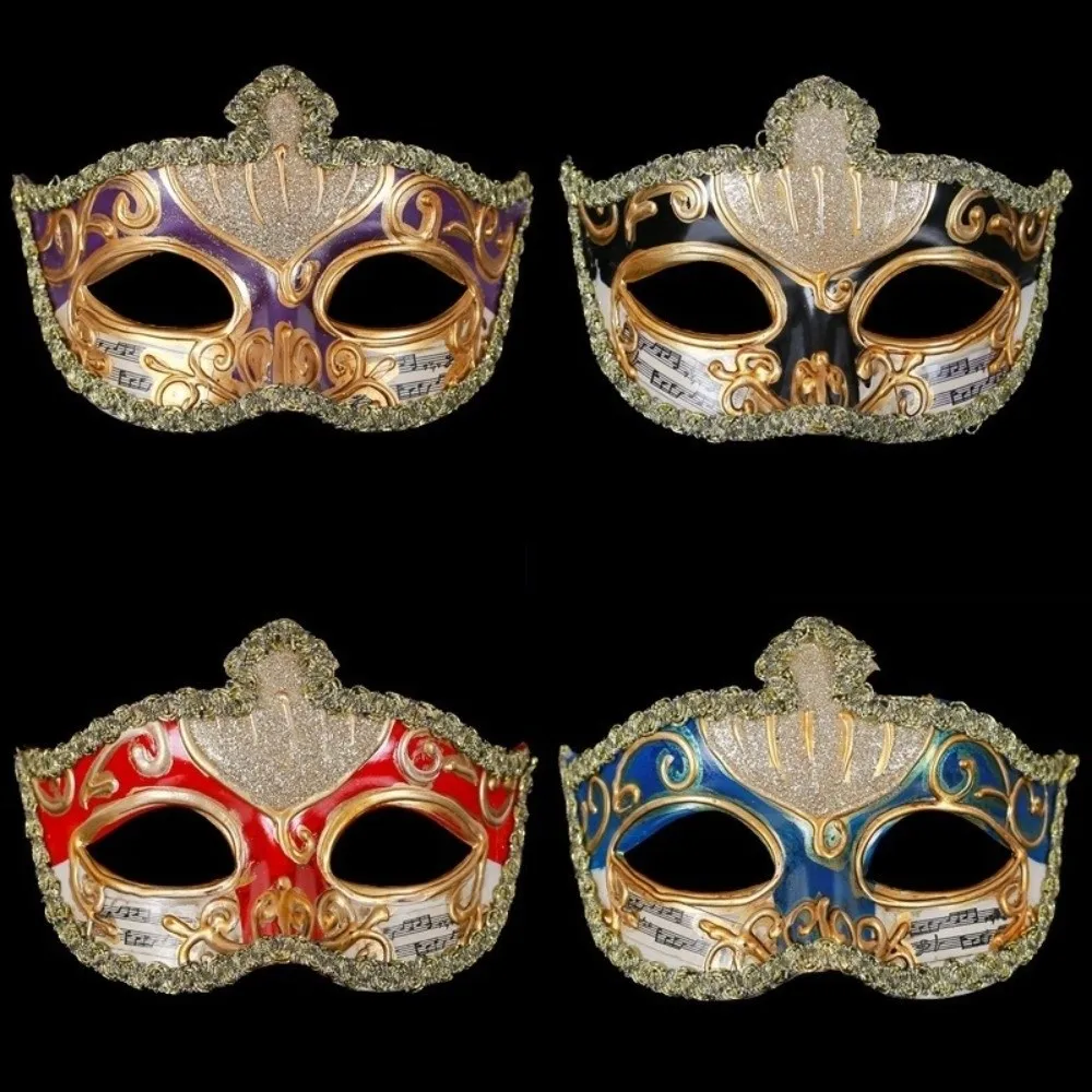 Partij Cosplay Props Halloween Maskers Half Gezicht Plastic Glitter Masker Carnaval Kostuum Rekwisieten Maskerade Cosplay Venetië Masker Vrouwen