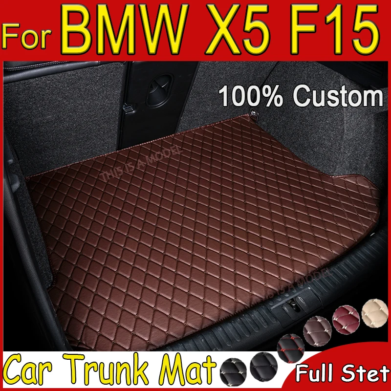 

Индивидуальный Коврик для багажника автомобиля для BMW X5 F15, пять сидений, 2014, 2015, 2016, 2017, 2018, коврик с подкладкой для груза, аксессуары для интерьера, чехол