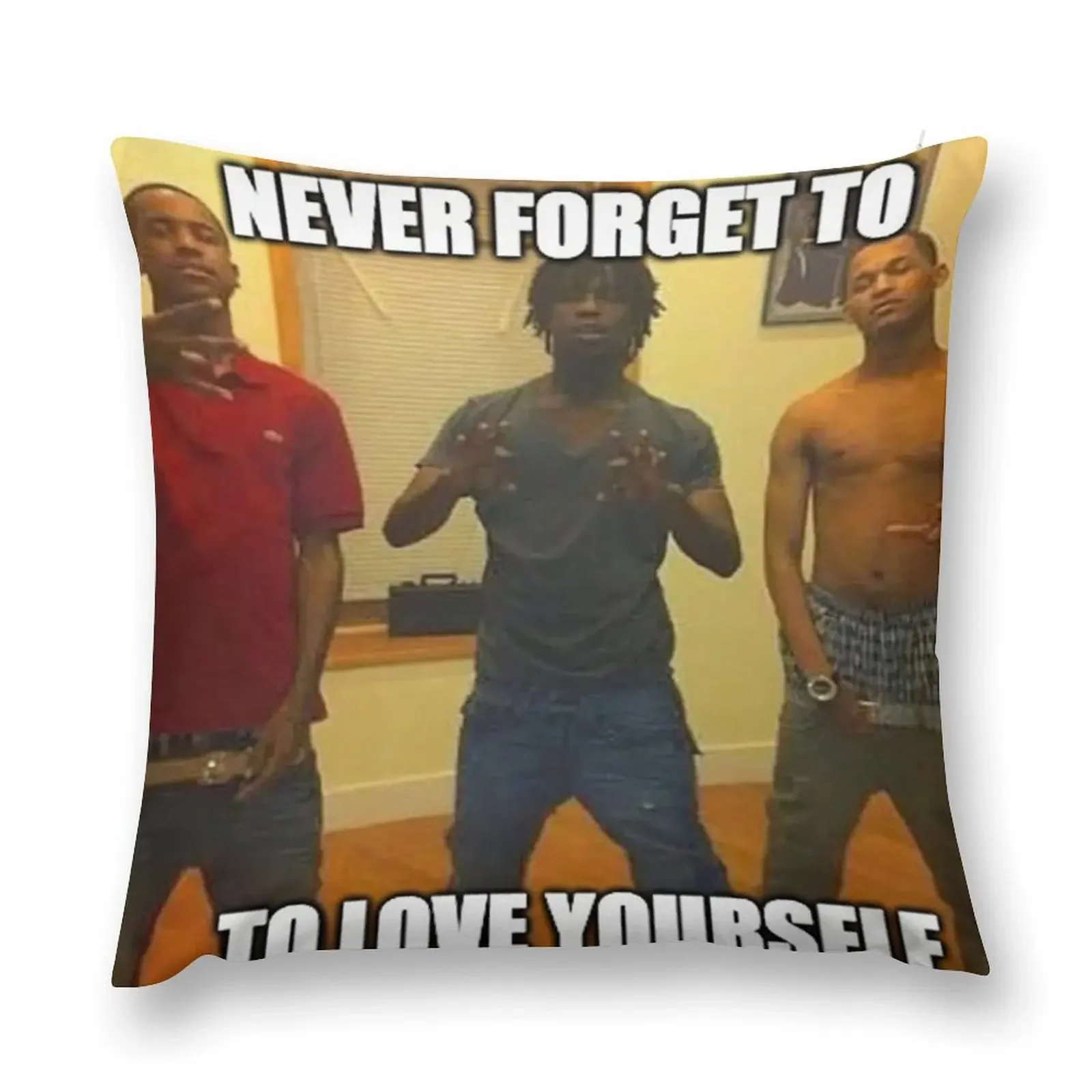 Chief Keef Never Forget To Love Yourself Throw Pillow Pillowcase Christmas Covers For Cushions sleeping pillows pillow