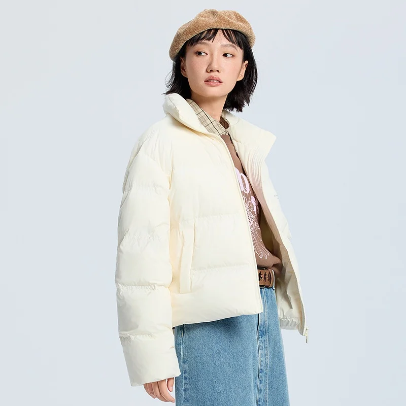 Рисунок 5 - Metersbonwe женская короткая пышная куртка с капюшоном