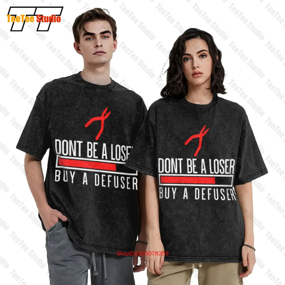 Cs Go Dont Be A Loser Counter Strike Vintage Oversized T-Shirt PYDA