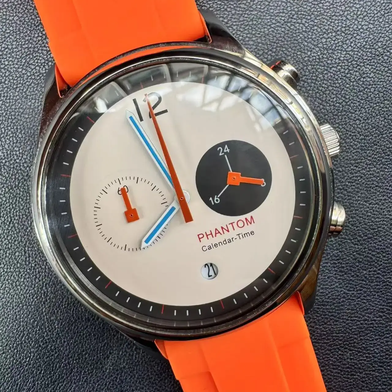 PHANTOM Sport Chrono Men's Watch - Scratch-Resistant Stainless