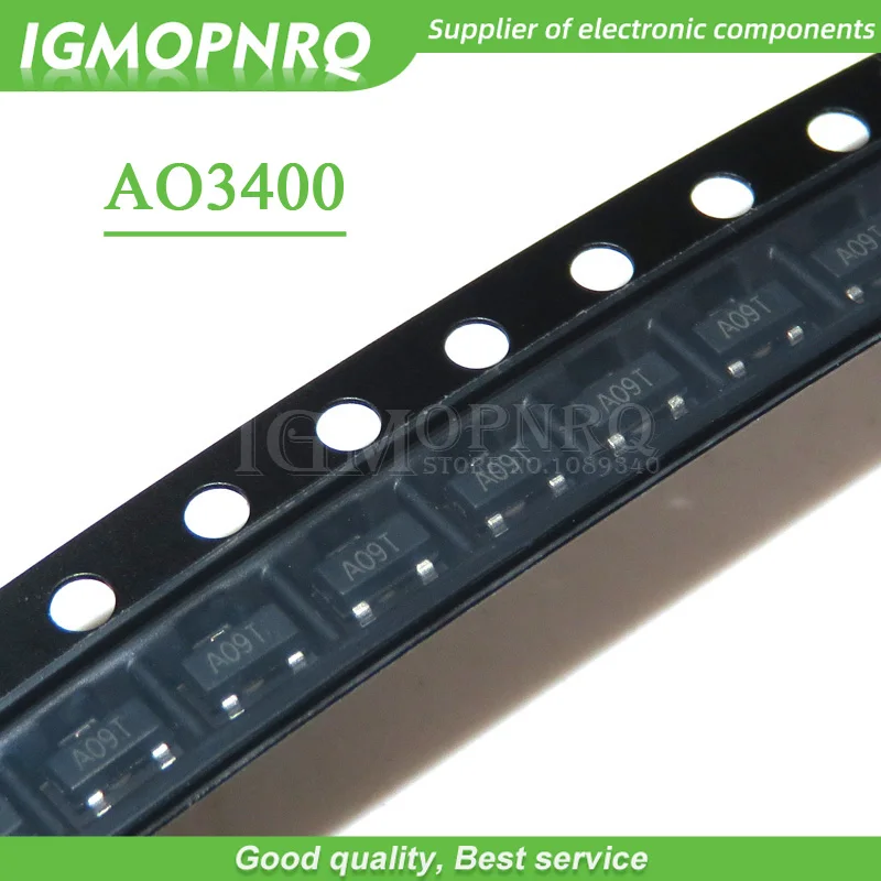 50 sztuk/partia AO3400 AO3401 AO3402 AO3404 AO3406 AO3407 AO3415 AO3416 SMD tranzystor MOSFET SOT-23 do montażu powierzchniowego