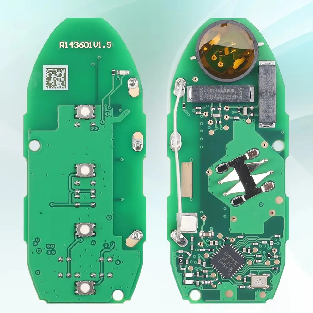 Suitable for Outlander Car Smart Key, Additional Spare 433Mhz Fcc: Kr5Mtxn1 Blank Smart Car Key