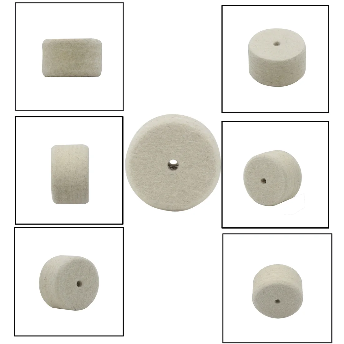 IRIN Wool Felt Pad Bass Jazz Drum Foot Beaters Hammerhead Drum Pedal Mallet Head Replacement Percussion Instrument Accessories