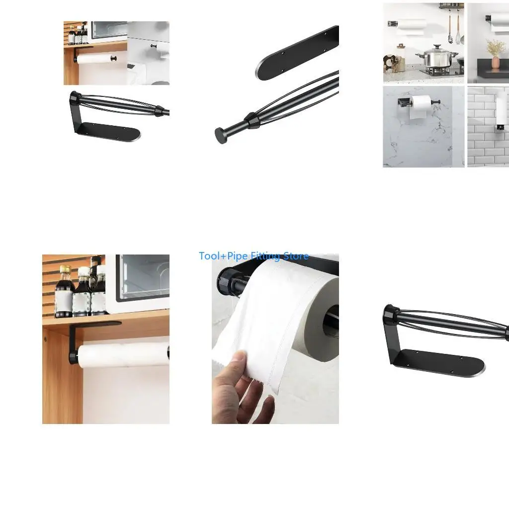 

F92B Adhesive Kitchen Paper Hold Space Saving Solution Paper Towel Dispenser