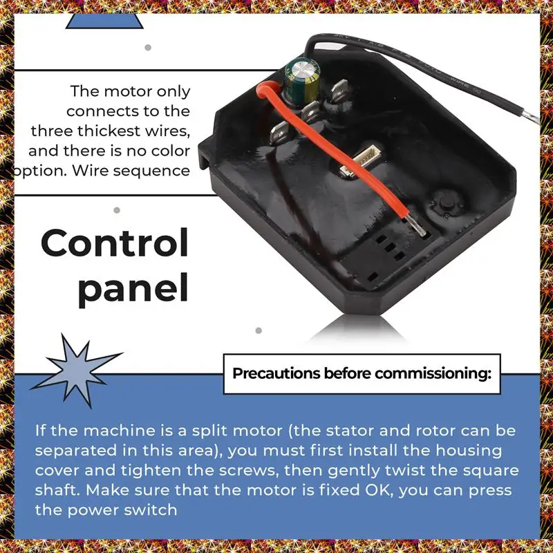 BTCL Universal Bürstenloser Elektroschrauber Zubehör Steuerplatine 18V Lithium-Batterie-Controller Geschwindigkeitsregelung