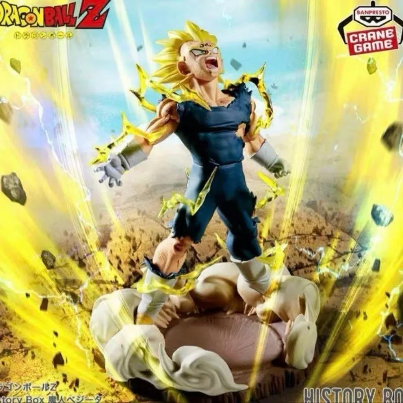 

Bandai Dragon Ball History Box Majin Vegeta Фигурка Игрушка Настольный Орнамент Коллекция Подарок