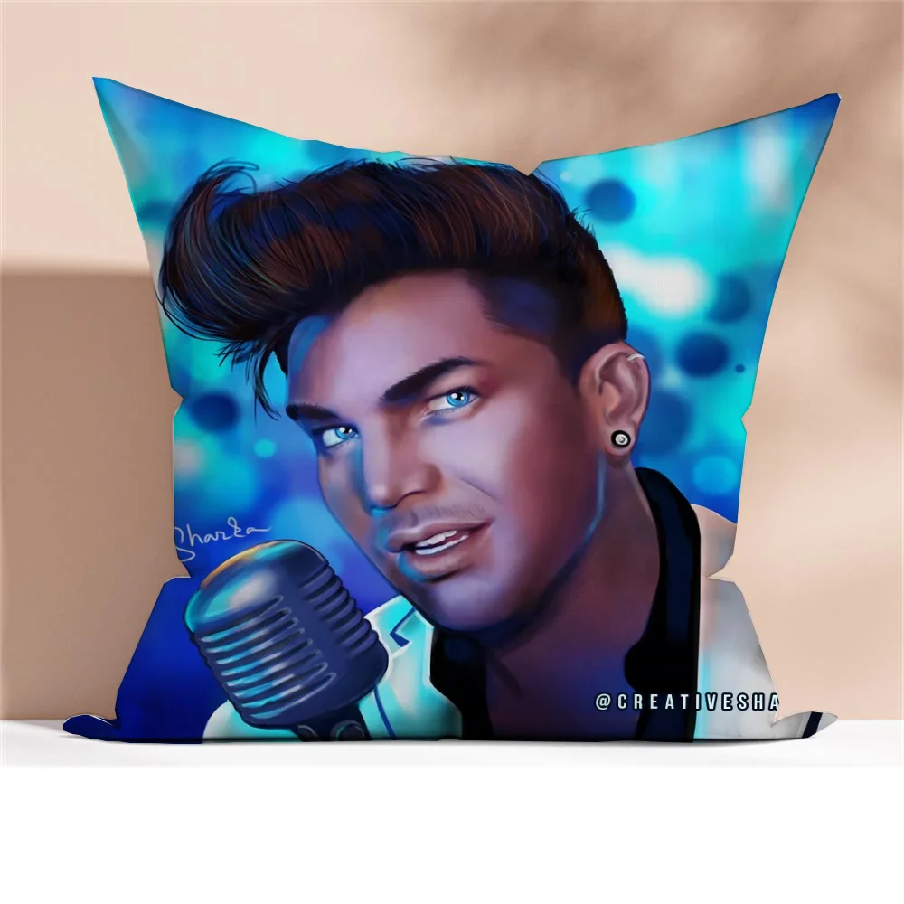 New Adam Lambert Pillow Cover Personalized Gift Cushion Covers Luxury Living Room Decoration Sofa Cushions Cover Home 45x45