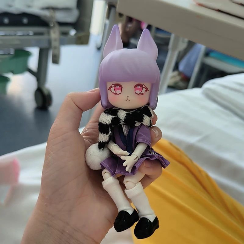 新しいアニメペニーボックスおもちゃ学校幽霊シリーズアクションフィギュアモデル人形置物 1/12 Bjd かわいいデスクトップ飾りかわいいギフト