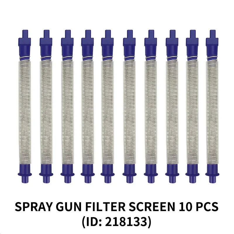 Repair Tools (10 Pieces) Airless Spray Gun Filter 60 Mesh Airless Spray Machine Accessories Gun Filter For Various Models