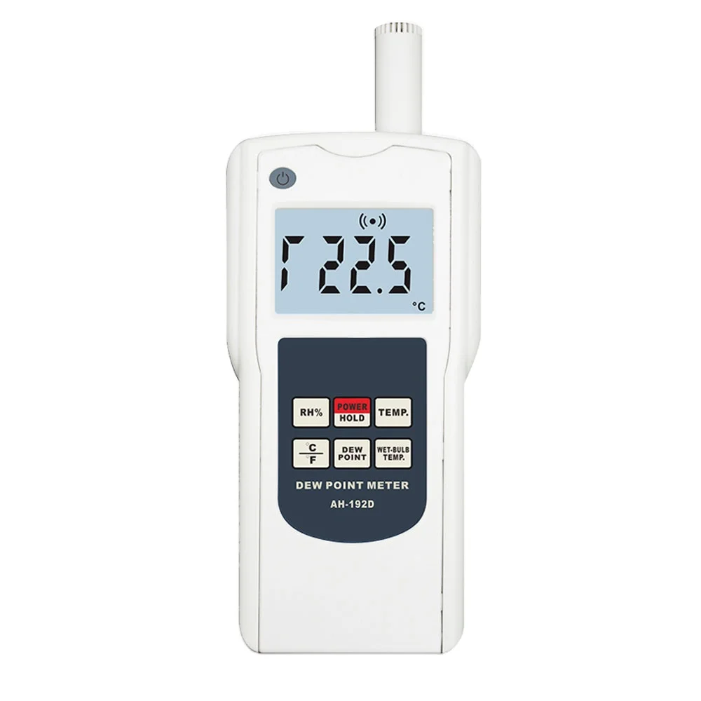 High resolution AH-192D Digital Portable Dew Point Meter With Wide measuring range -40 Degree Celsius - 40 Degree Celsius