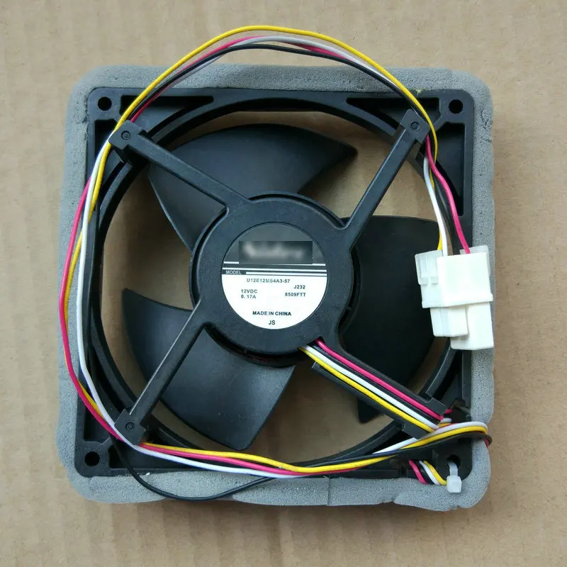 

New Cooling Fan for Refrigerator U12E12MS4A3-57 J232 DC12V 0.17A 4Lines