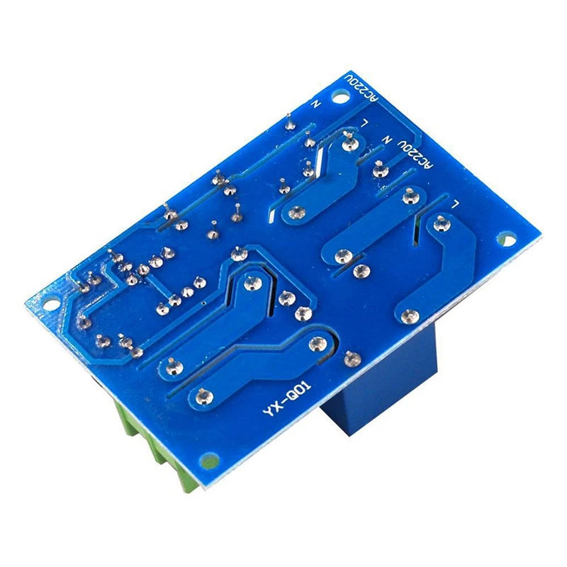 220V 2 Way Power Automatic Switcher 10A Dual Power Supply 2 In 1 Out Power Failure Transfer Switch Board Module