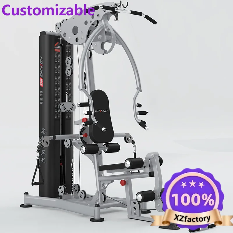Factory Direct 2026 Top Rated Kangqiang Comprehensive Trainer BK218 Light Commercial Combination Fitness Equipment Cast Iron