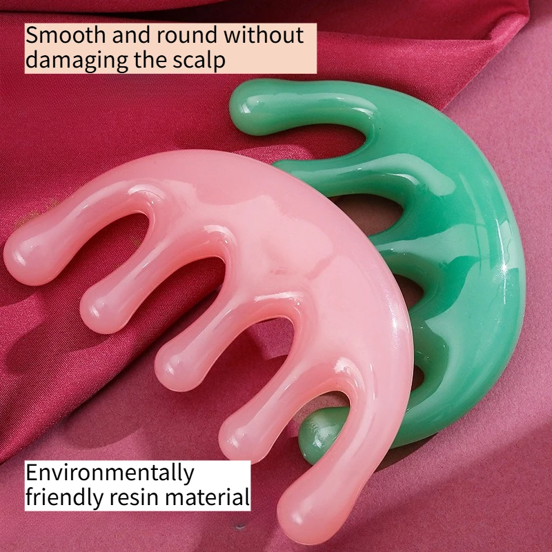 

2PCS Massage Comb Facial Lifting and Stretching Beauty Tools Scalp Relaxation and Fatigue Relief Home Meridian Comb Accessories