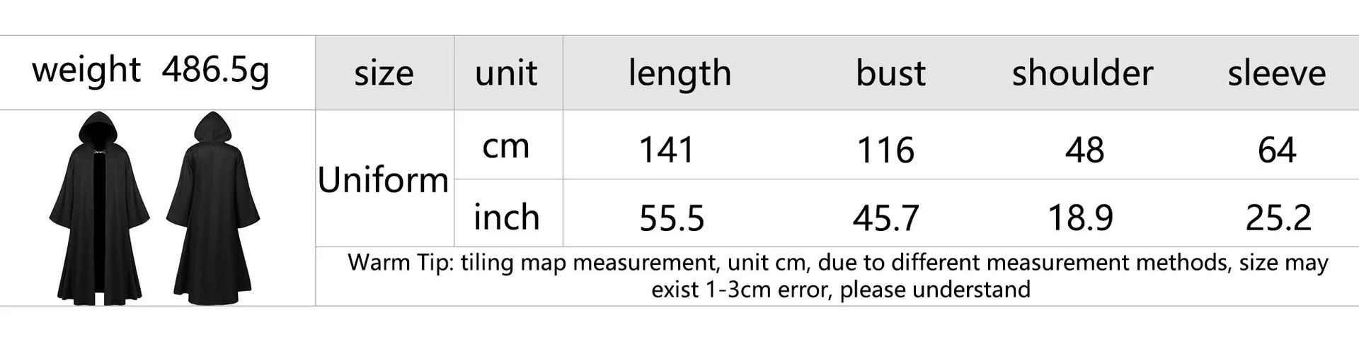 أزياء نسائية جديدة لعام 2025 على الطراز القوطي في القرون الوسطى بأكمام طويلة مع قلنسوة للمسرح ملابس مصنوعة حسب الطلب للتصدير #6