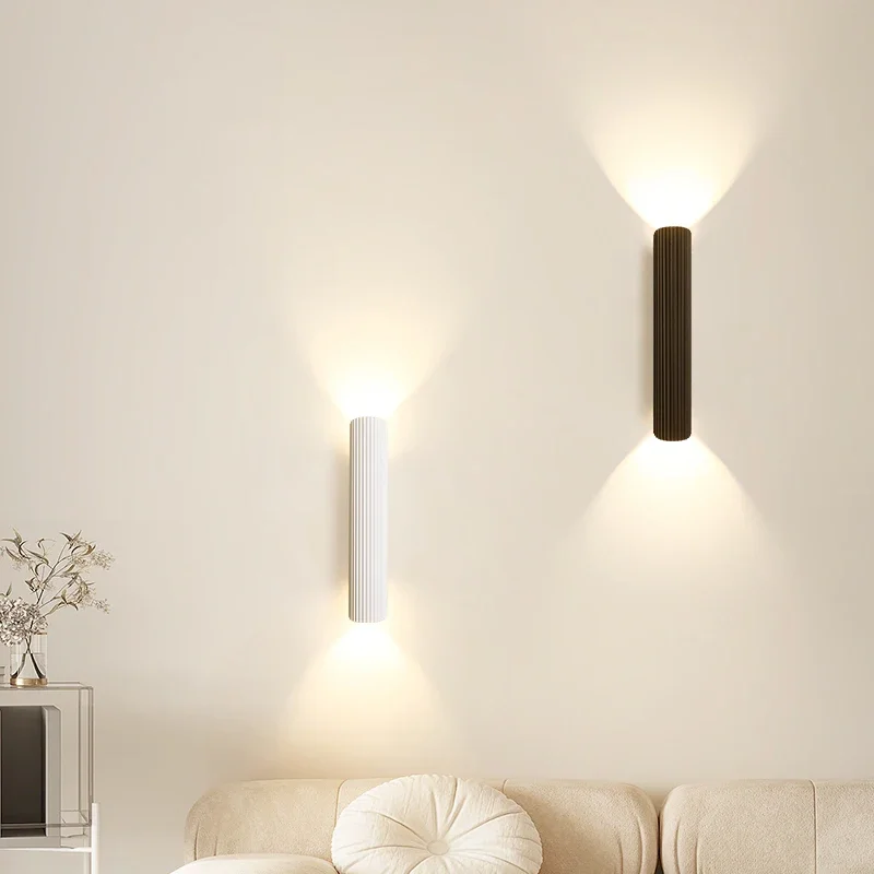 Imagem -06 - Nordic Led Wall Light para Decoração de Casa Arandela de Cabeceira Lâmpada de Parede Quarto Sala de Jantar Corredor Escada Corredor