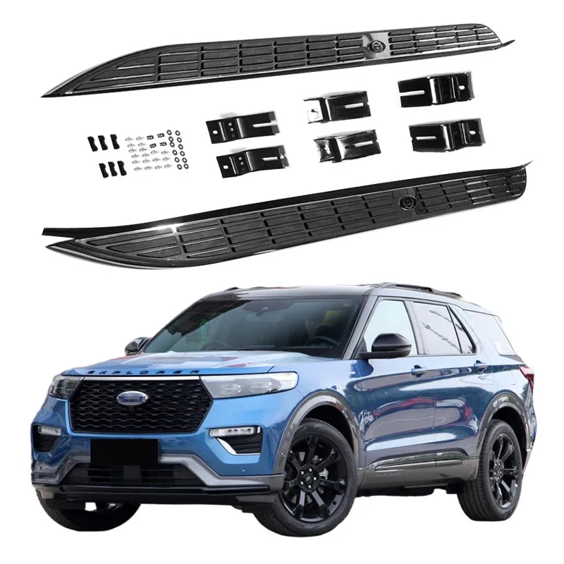 أجزاء هيكل السيارة لوحات الجري خطوة جانبية لسيارة Ford Explorer 2020-2023