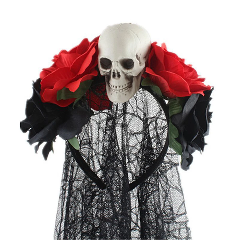 

Lightweight Skull Headband Halloween Party Hair Hoop Masquerade Party Headdress Accessories