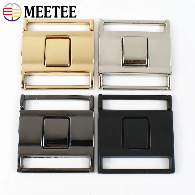 

1-5Pcs Meetee 40mm Metal Belt Buckles Windbreaker Down Jacket Decorative Buttons Dress Garment Combination Buckle Accessories