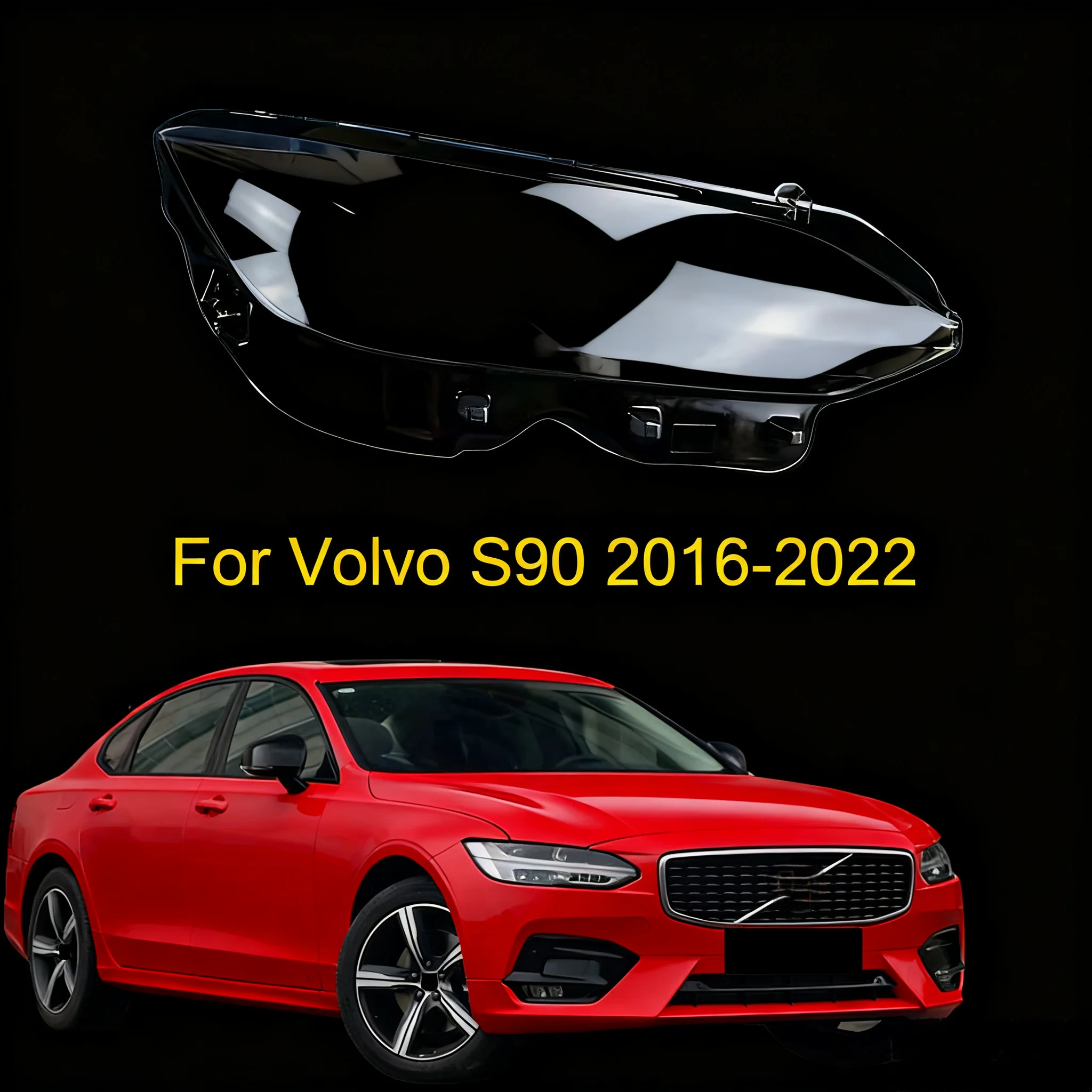 couvercle-de-phare-pour-volvo-s90-s90l-2016-–-2022-abat-jour-en-verre-transparent-coque-de-phare-lentille-d'abat-jour-en-plexiglas