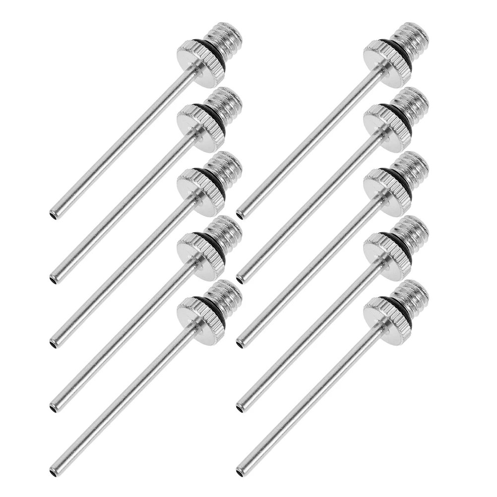 

30Pcs Inflation Pump Needles Heavy Duty Metal Ball Needle Valve for Sports Balls Pump Accessories Ball Needle Valve