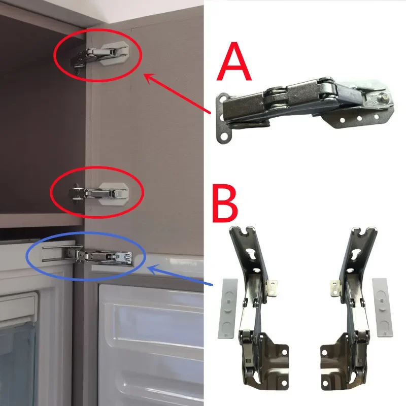 Embedded refrigerator hinge Fridge  Extended door Galvanized Steel hinge