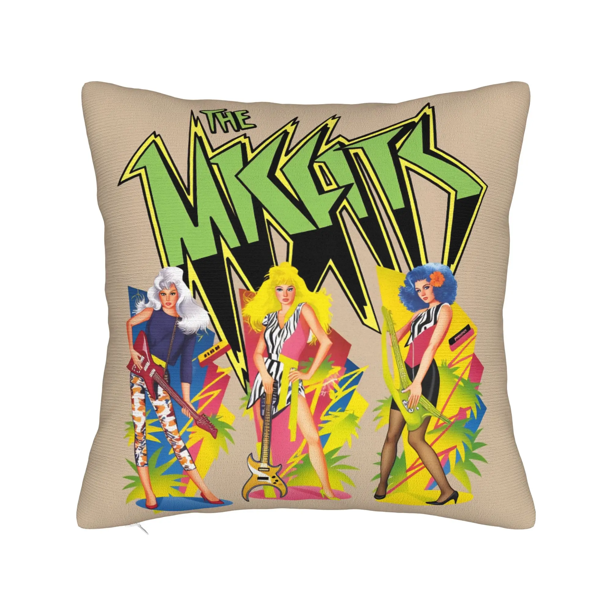 Kpop Jem and the Holograms Pillowcases  Funny Pillow Case For Living Room Sofa Comfy Pillow Cover