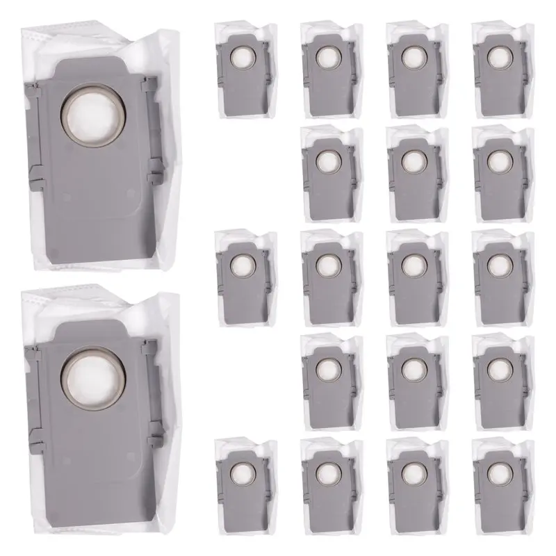 AT21-20PCS For Roborock Qrevo, Qrevo Pro, Qrevo S, Qrevo Maxv, Qrevo Master, P10, P10 Pro Robot Vacuum Parts Dust Bag