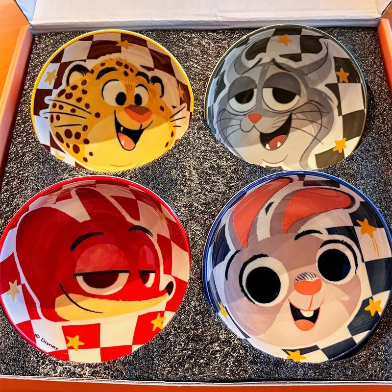

Zootopia 2 Character Bowls 4.5 Inch, 2026 New Ceramic Dish Set for Kids & Family Dining, Fun Kids Gift