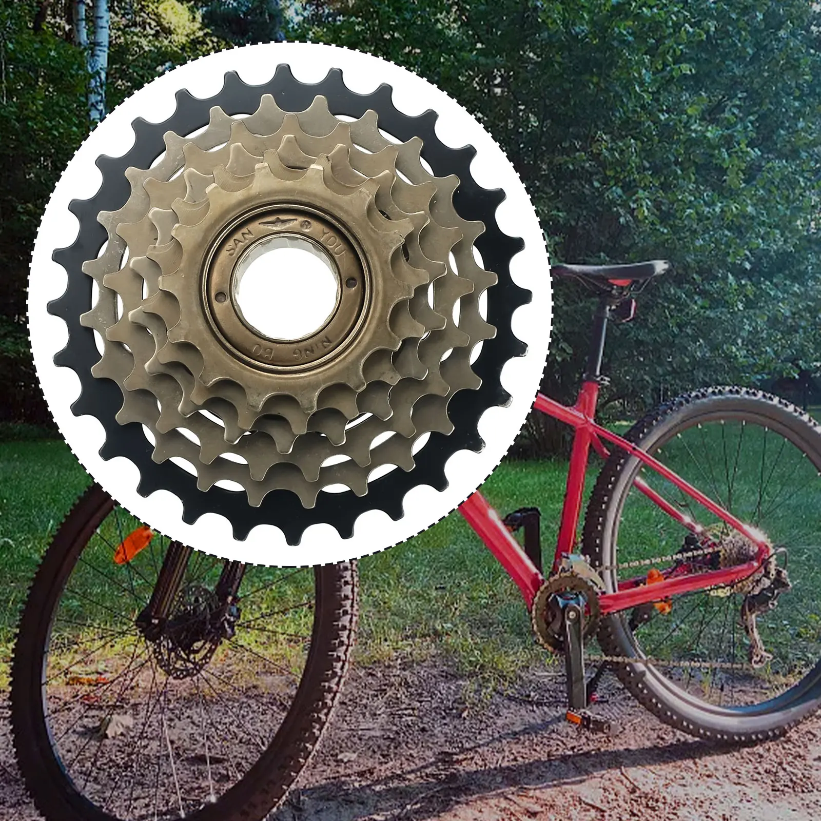 1 قطعة المسمار الدراجة على عجلة حرة 6 7 8 سرعات عجلة حرة 13/14-28T والعتاد ضرس المسمار على عجلة حرة لموضع دراجة الدراجات أجزاء