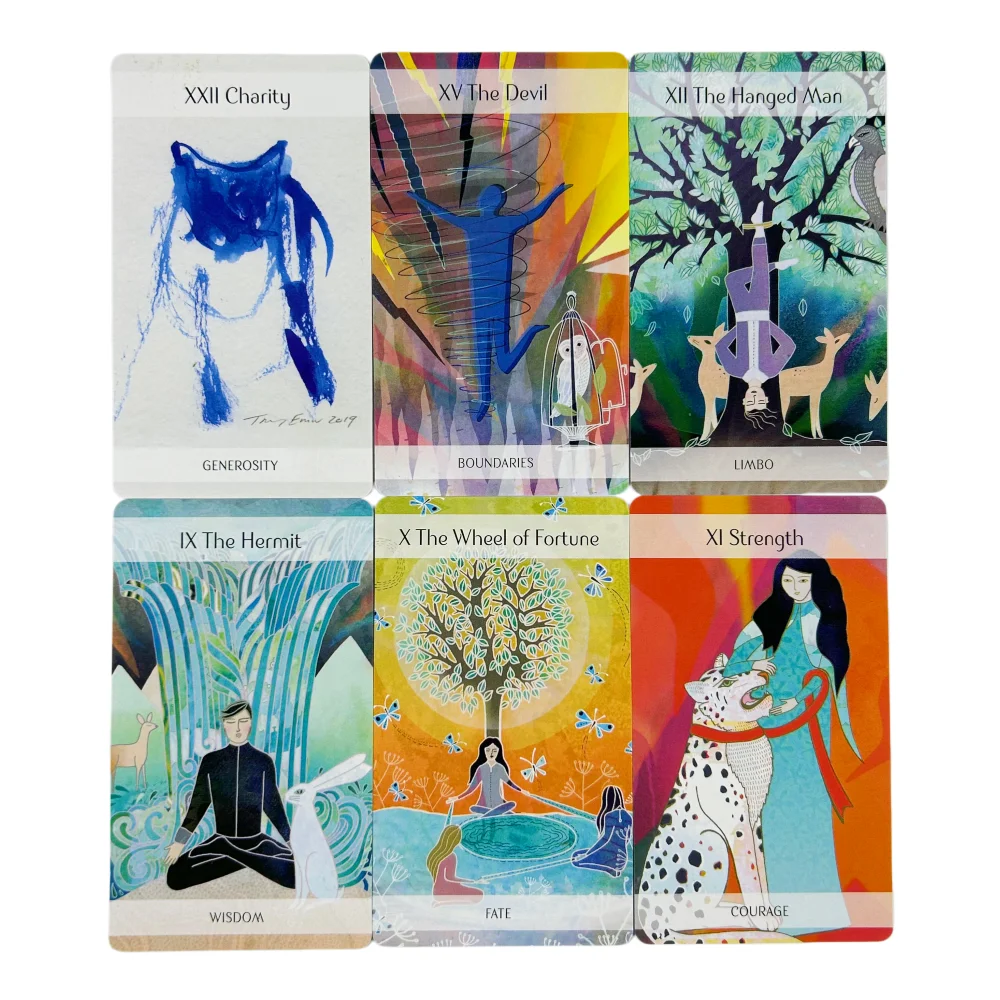 

The Magical Nordic Tarot Cards 10*6.3cm A 79 Deck Myths and Folklore Divination Game Cards