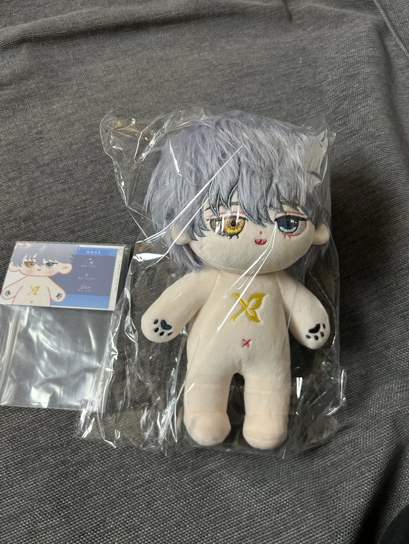 In Stock 20cm Anime Reverse:1999 X Jiang 20cm Dolls Fans Gift Plush Naked Doll Soft Plush Stuffed Body Plushie