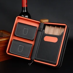 3Color Strip Humidor Cool Gadgets Cigar Holder New Cigar Case Cuban Charuto Box Habanos Smoking Accessories Can Custom-made
