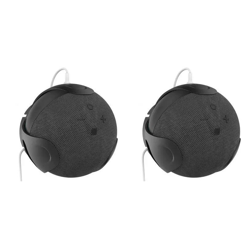 Soporte de pared ABZZ-2X para Echo Dot 5./4.ª generación, soporte de pared para altavoz Echo Dot 5.ª/4.ª generación